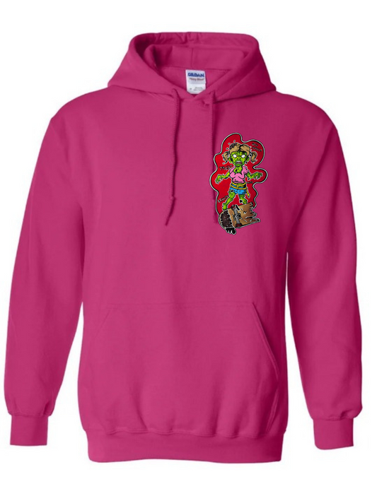 Hoodies zombie fille skate