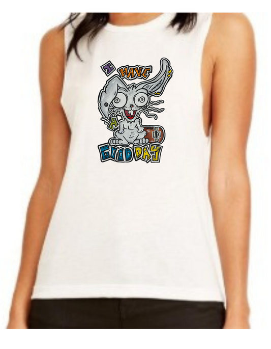 Camisole femme festival muscle I have a good day