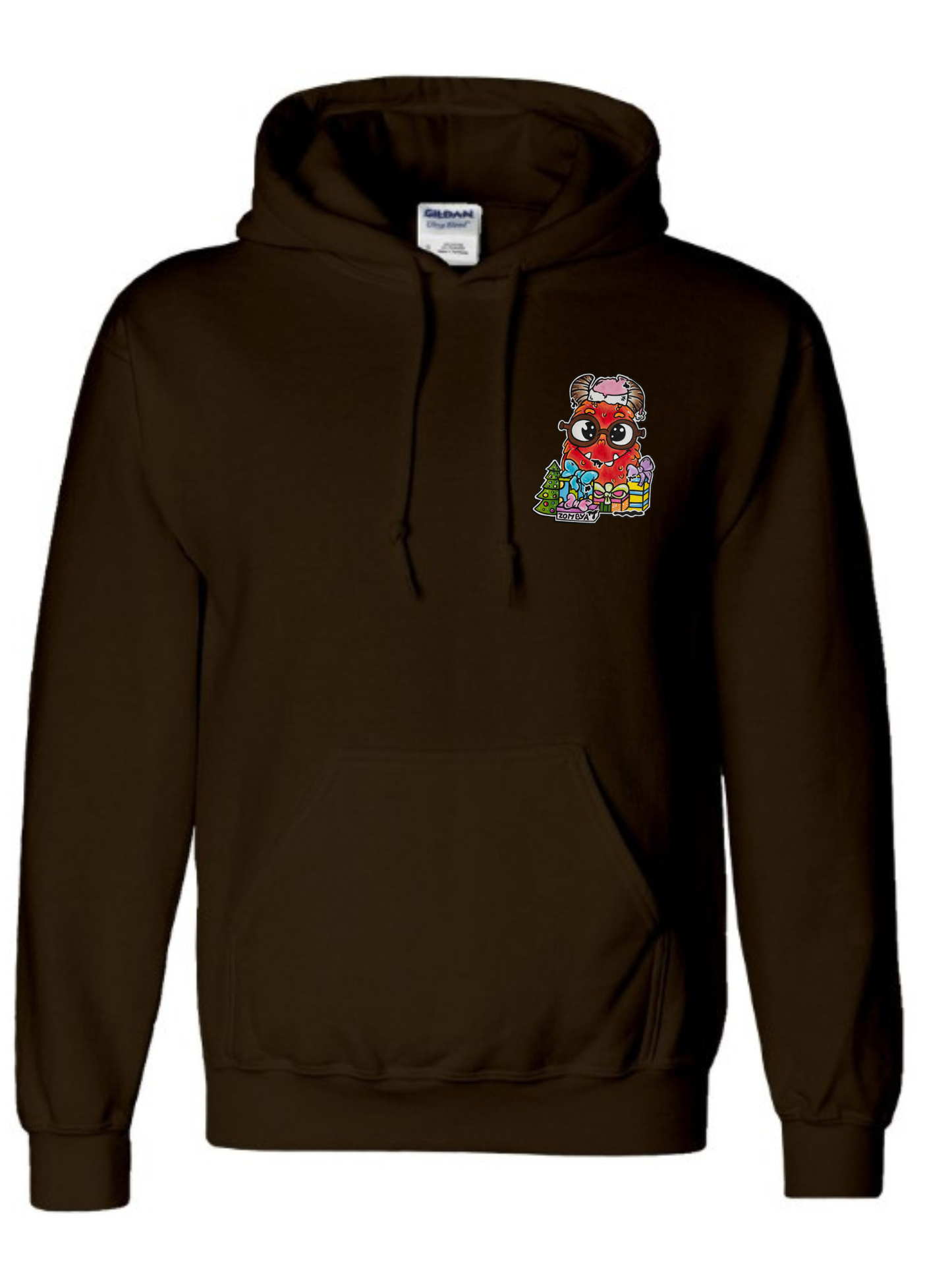 Hoodies Monstre rouge Noël