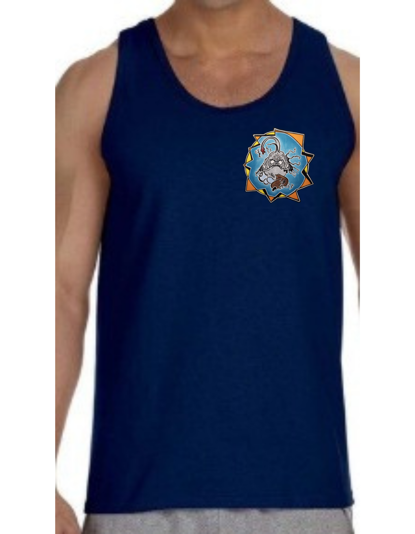 Camisole homme Poisson lanterne