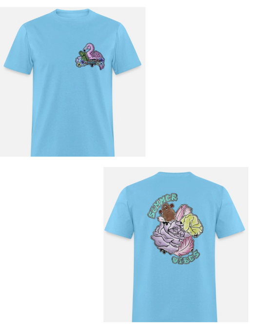 T-shirt combo pour tout-petits flamant rose