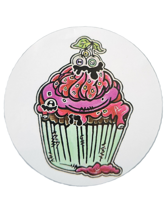 Autocollant muffin