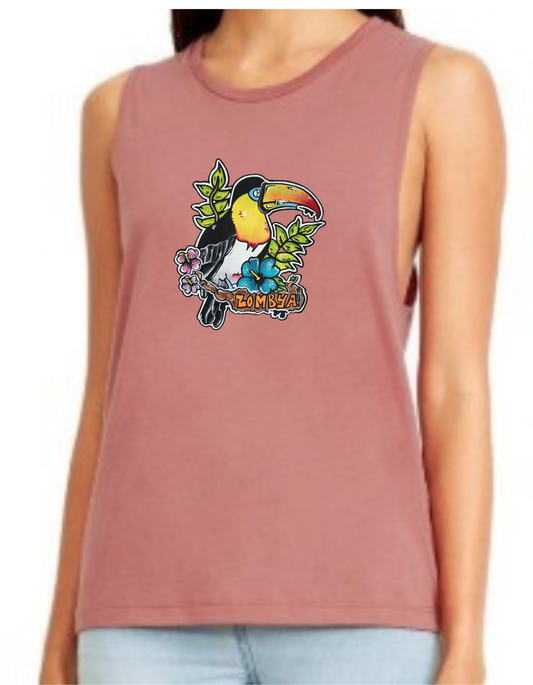 Camisole femme festival muscle Toucan