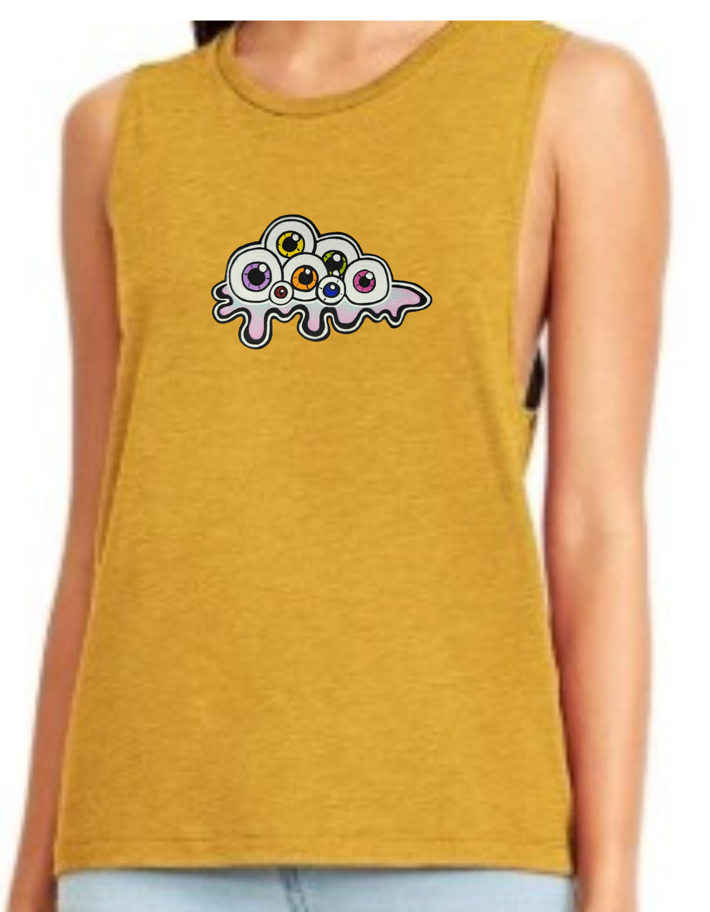 Camisole femme festival muscle yeux