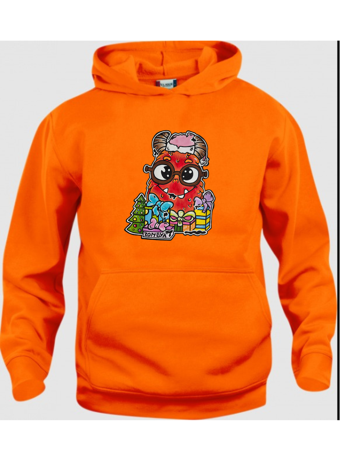Hoodies enfant Monstre rouge Noël