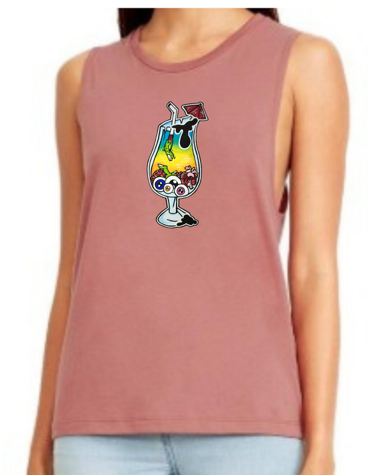 Camisole femme festival muscle Drink