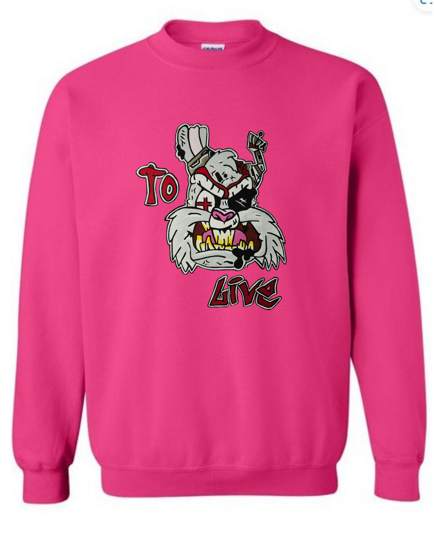 Crewneck lapin to live