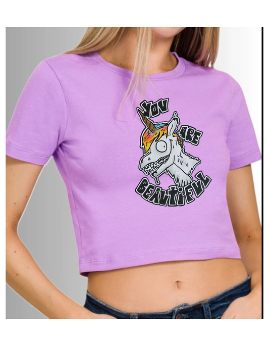 Crop top You are beautiful