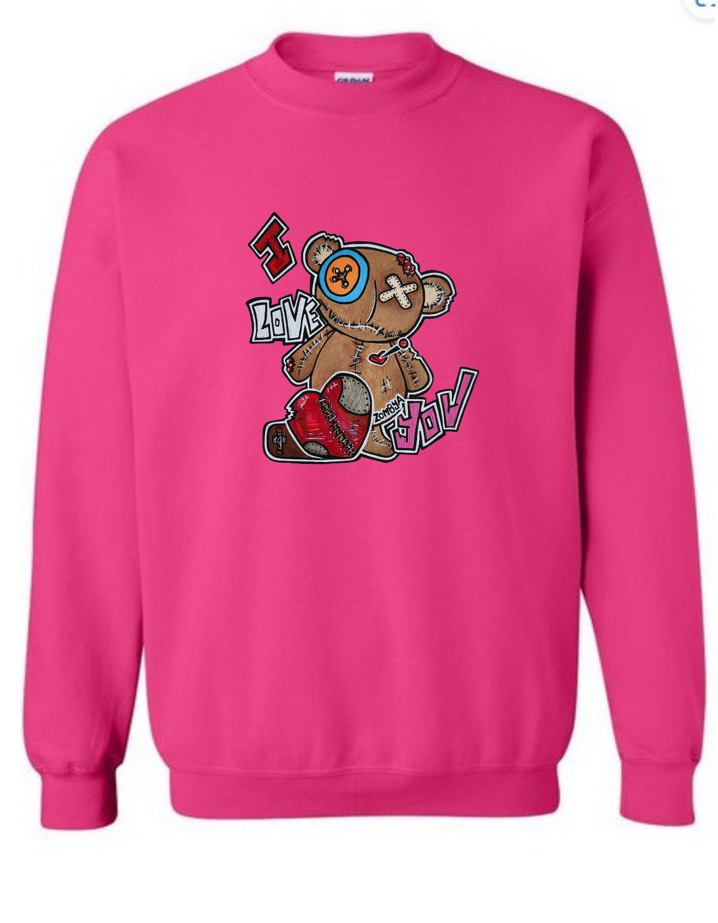 Crewneck ours I love you