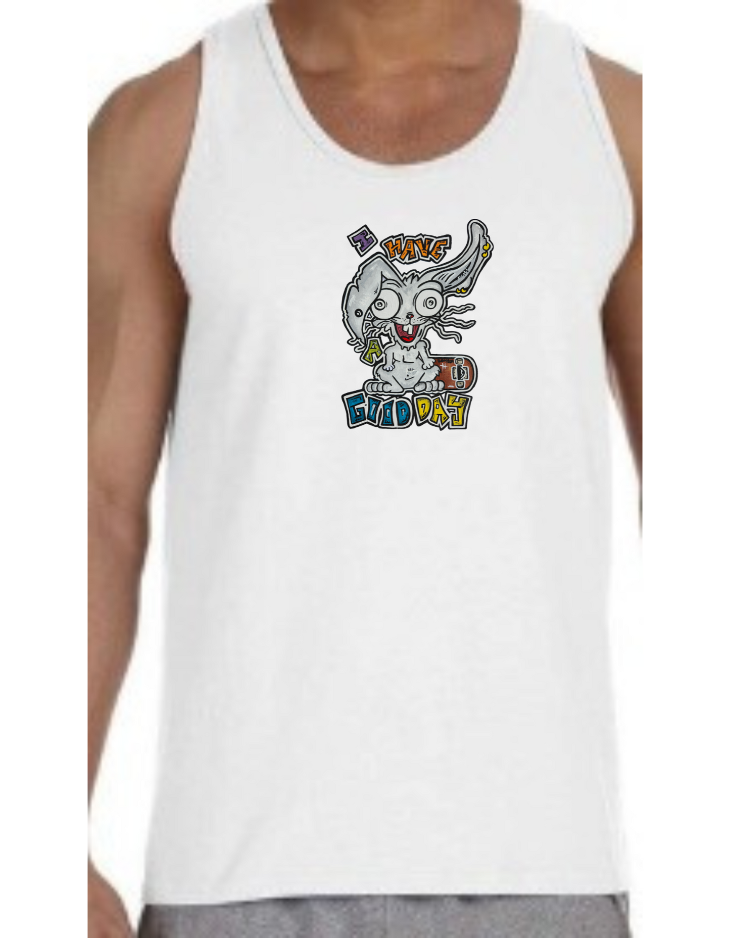 Camisole homme I have a good day