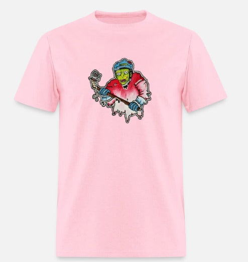 T-shirt enfant Joueur zombie hockey