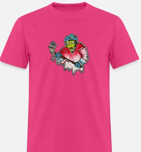 T-shirt enfant Joueur zombie hockey