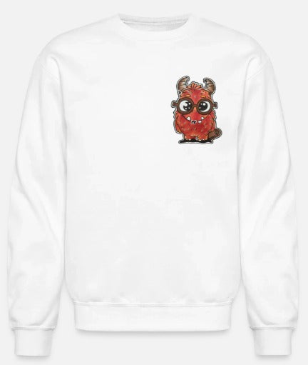 Crewneck Monstre rouge