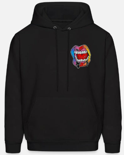 Hoodies Lèvre multicolore