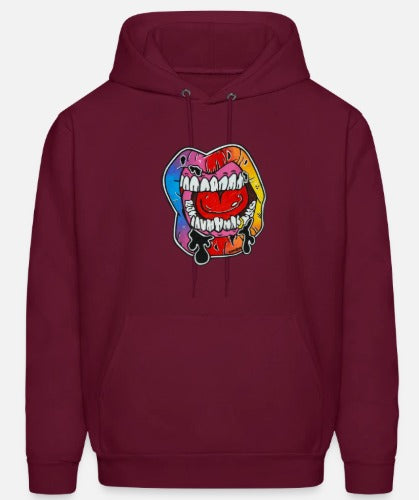 Hoodies Lèvre multicolore