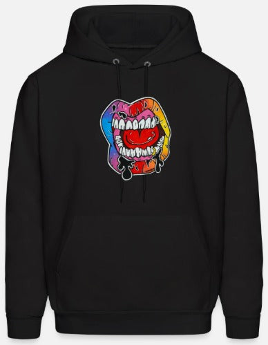 Hoodies Lèvre multicolore
