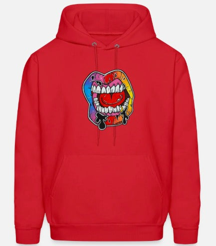 Hoodies Lèvre multicolore