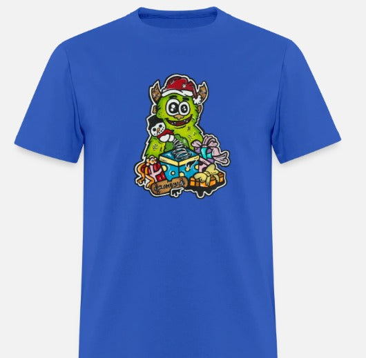T-shirt Monstre vert Noël
