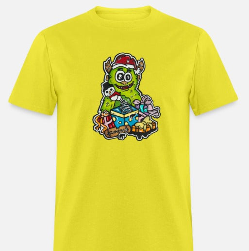 T-shirt Monstre vert Noël