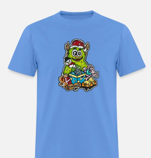 T-shirt Monstre vert Noël