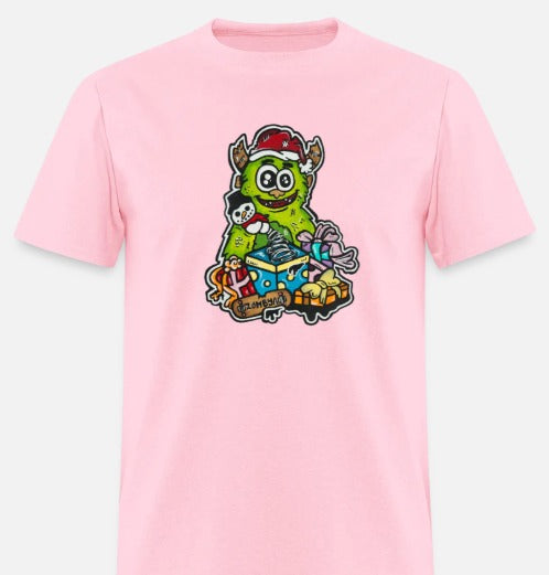 T-shirt Monstre vert Noël