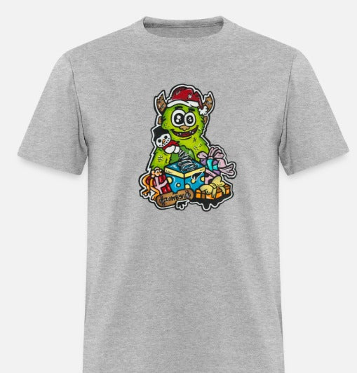 T-shirt Monstre vert Noël