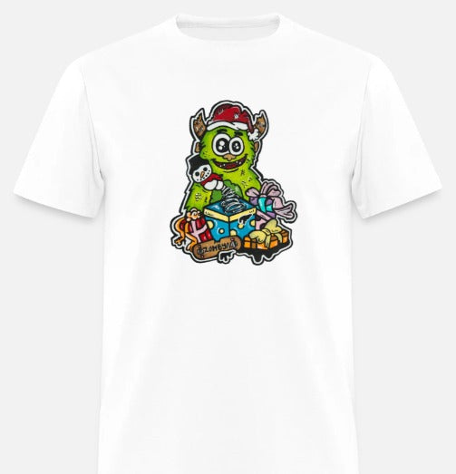 T-shirt Monstre vert Noël