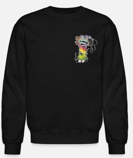 Crewneck main  zombie multicolore