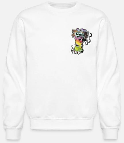 Crewneck main  zombie multicolore