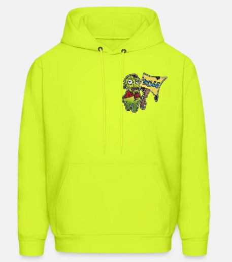 Hoodies zombie hello