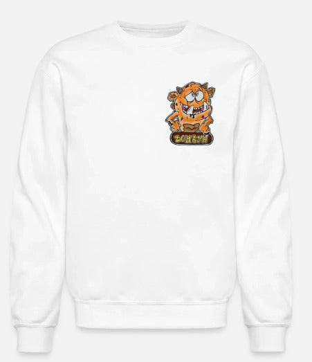 Crewneck Monstre orange