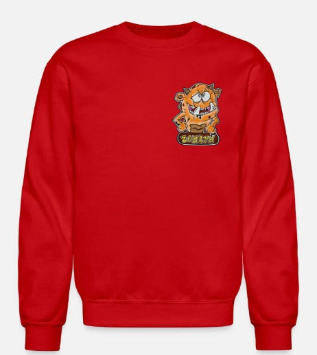 Crewneck Monstre orange