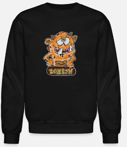 Crewneck enfant Monstre orange