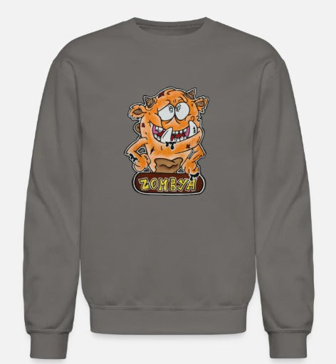 Crewneck Monstre orange