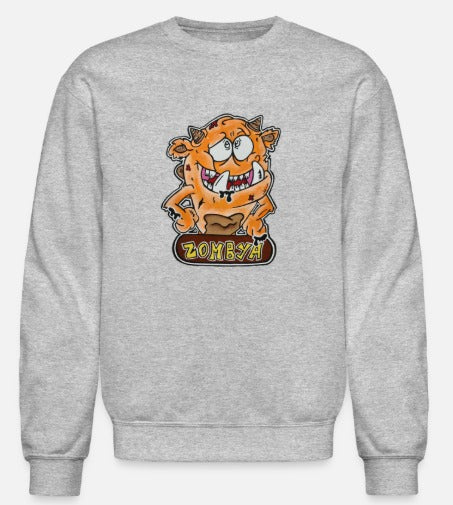 Crewneck enfant Monstre orange