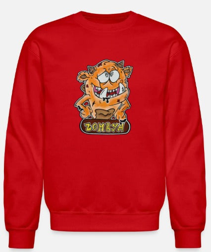 Crewneck Monstre orange
