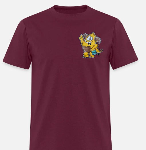 T-shirt Monstre jaune