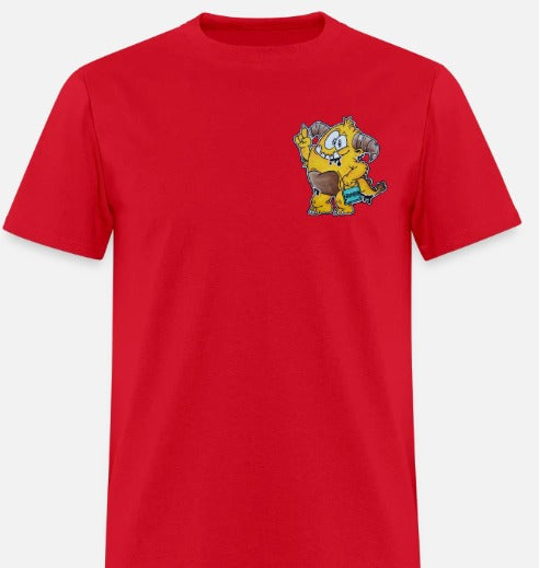 T-shirt Monstre jaune