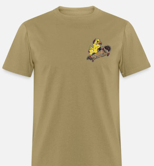 T-shirt un canard zombie