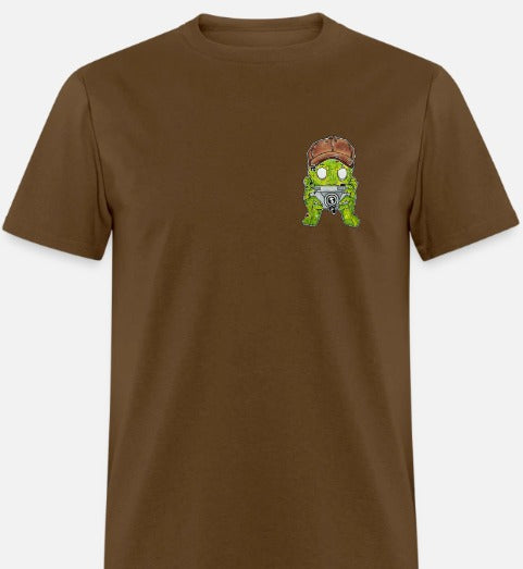 T-shirt zombie photographe