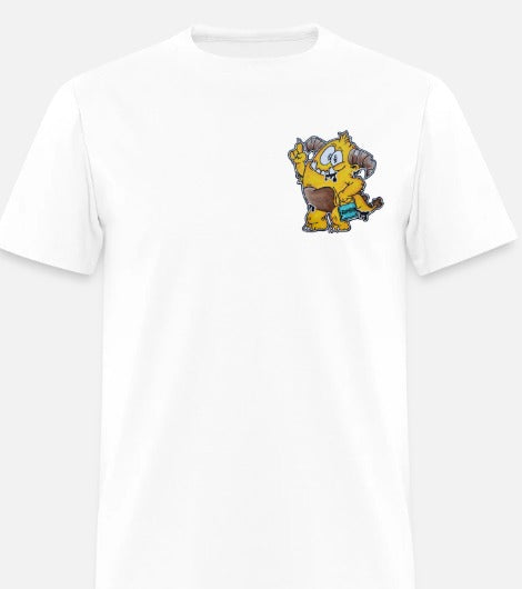 T-shirt Monstre jaune