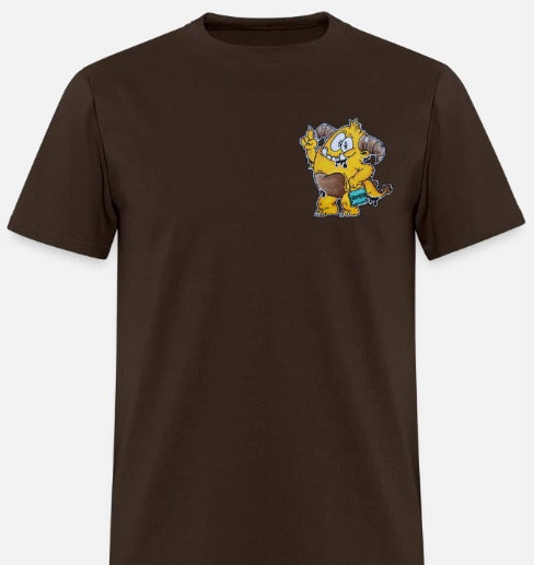 T-shirt Monstre jaune