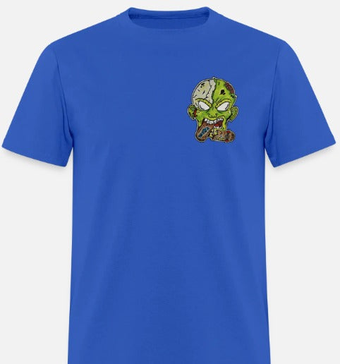 T-shirt pour tout-petits Zombie mange skate