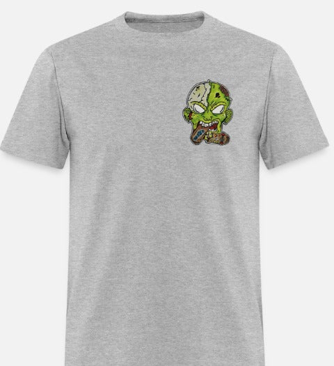 T-shirt pour tout-petits Zombie mange skate