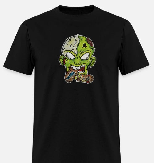 T-shirt pour tout-petits Zombie mange skate