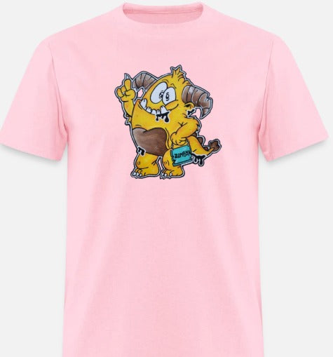 T-shirt pour tout-petits Monstre jaune