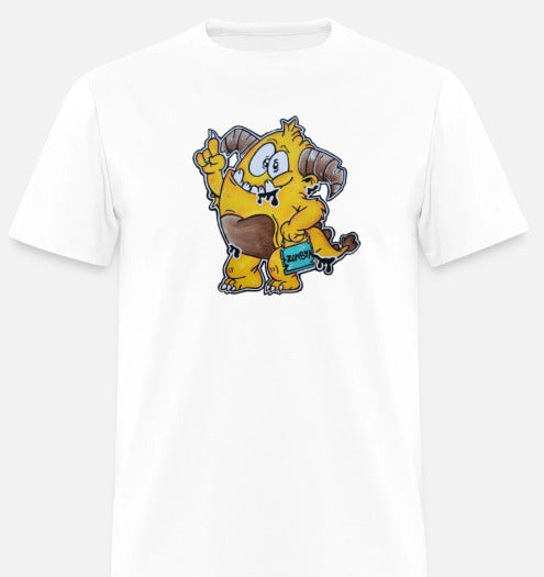 T-shirt Monstre jaune