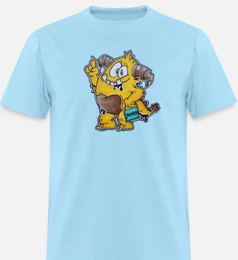T-shirt enfant Monstre jaune