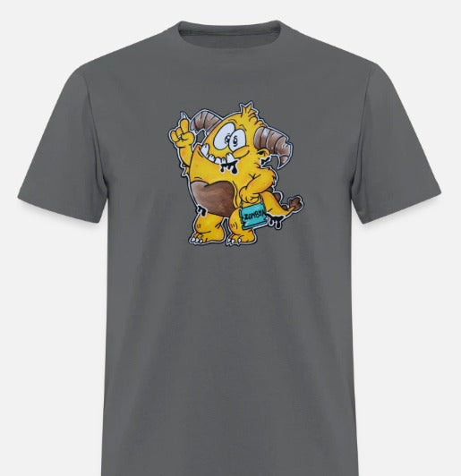 T-shirt enfant Monstre jaune