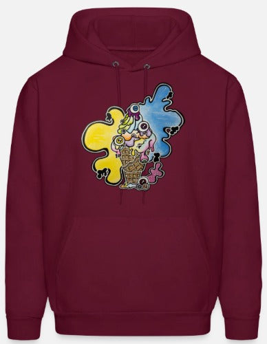 Hoodies enfant Cornet avec design